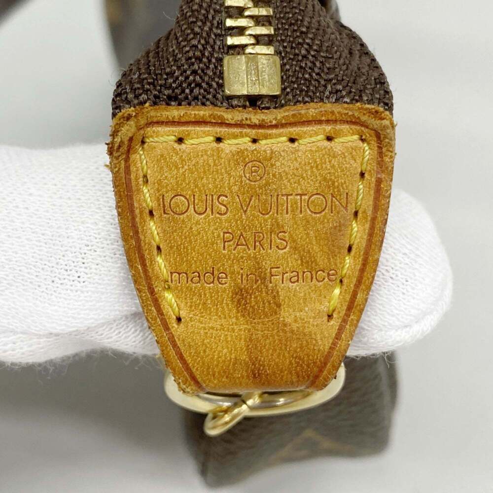 LOUIS VUITTON Brown Monogram Pochette Pouch - Picture 5 of 8
